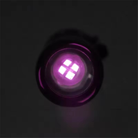 Senter LED Inframerah Mini 5W 850nm, Dapat Diperbesar, Penglihatan Malam, Berburu, Tahan Air, Klip Saku