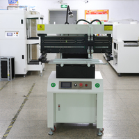 Imprimante semi-automatique de pâte à souder SMT pour PCB avec cœur PLC haute précision Shengdian 220V et garantie d'un an