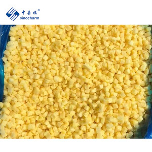 ซิโนชาร์ม ผลิตภัณฑ์มาตรฐาน HACCP 4 ดาว ราคาโรงงาน ผู้จัดจำหน่าย ลูกสับปะรด IQF หวาน ขนาด 6 มม. ผลไม้เขตร้อนแช่แข็งสำหรับน้ำสับปะรด - Product Image 1