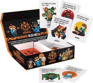 Mini boîte à cartes de <span class=keywords><strong>tarot</strong></span> noire drôle imprimée personnalisée en gros avec guide d'approvisionnement en vrac en carton à fermeture magnétique - Product Image 1