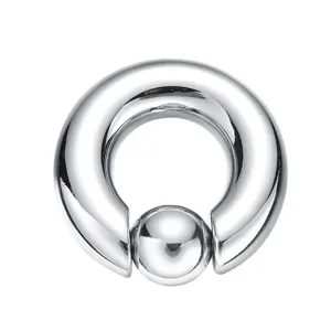 Chevalière en perles pour femme, boucles d'oreilles avec perles en acier inoxydable, petits anneaux, Piercing, Labret, bijoux, clou en Helix, 316L