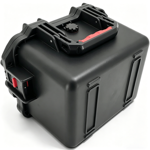 Boîtier en plastique robuste de 12 pouces, étanche à la poussière et à l'eau (IP67), résistant à l'abrasion, avec mousse de protection découpable, pour le rangement d'outils, compatible OEM. - Product Image 4