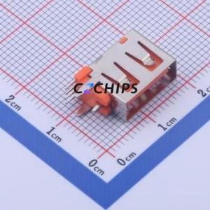 906-562A1118D10200 <b>USB</b> Connector Through hole Component (THT) Connector Type-<b>A</b> <b>USB</b> <b>2.0</b> Female Side Insert - Product Image 1