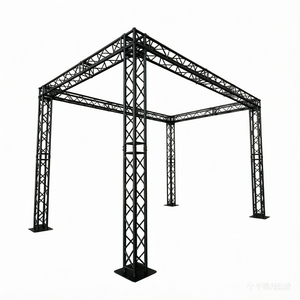 Supporto <span class=keywords><strong>per</strong></span> traliccio illuminazione scenico quadrato portatile in lega di alluminio 290x290mm <span class=keywords><strong>per</strong></span> eventi ed esposizioni - Product Image 6
