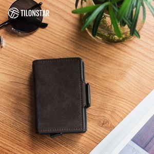 TILONSTAR TVC200DA Designer Large Capacity Double Aluminum <b>Card</b> <b>Holder</b> Case Bank Credit <b>Card</b> <b>Holders</b> Pop up Wallets for Men - Product Image 2