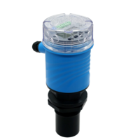 Ultrasonic Level Measurement Transmitter with Plastic LCD Display Water Treatment Industry Instrument 5m 10m 4-20mA Rs485