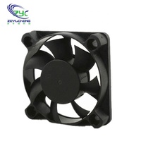 Ventilateur axial sans balais DC 5010 haute vitesse 5V/12V/24V, électrique, en plastique, OEM/ODM, 7 pales, roulement à billes, fil de cuivre pur