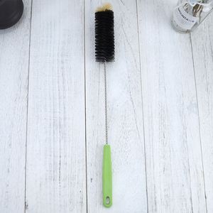 U-Shaped Nylon Glassware <b>Cleaning</b> <b>Brush</b> with Plastic Handle and Bendable Design Portable Wine Bottle Bristle <b>Brush</b> Lengthened - Product Image 4