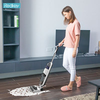 Aspirateur sans fil Redkey W12 pour sols humides et secs, serpillière intelligente sans fil, lave-sol, aspirateur à main, auto-nettoyant pour la maison
