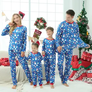 Custom Family Pajamas Friendly Holidays Matching Family Pajamas Matching Pijama Set Bamboo Christmas