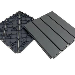 Balcon PP carreaux de sol à emboîtement extérieur en plastique revêtement de sol imperméable - Product Image 1