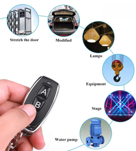 <span class=keywords><strong>2</strong></span>ボタン433Mhz 315Mhz汎用RFキー ワイヤレスガレージドアリモコン - Product Image 6