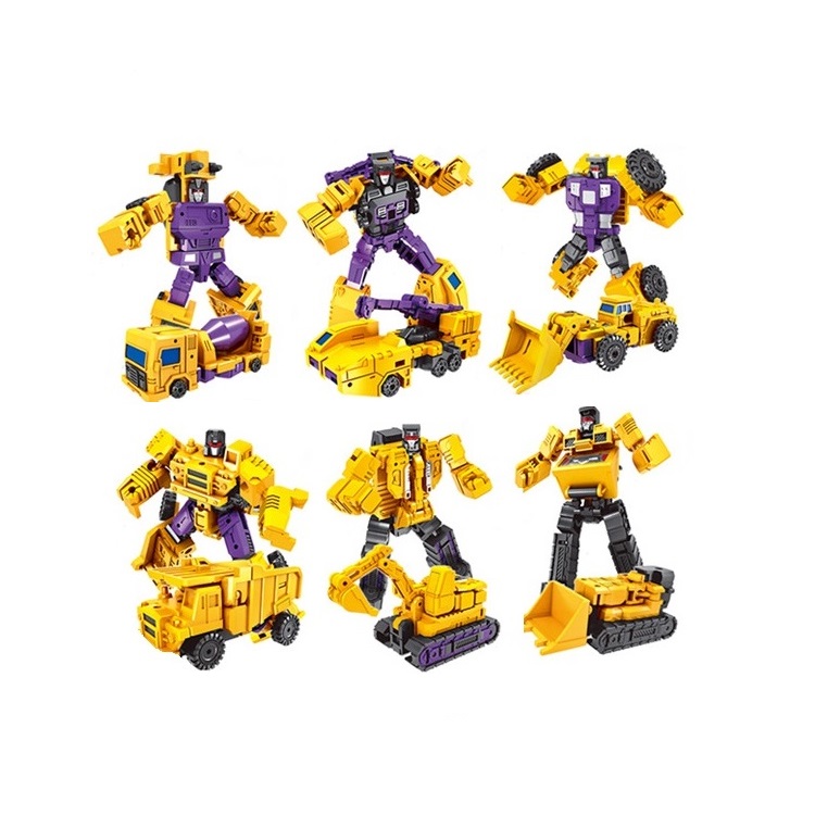 6 в 1, рекламные игрушки-роботы