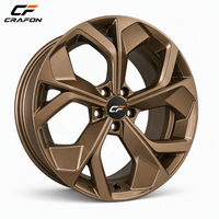 Velg Mobil Penumpang Aluminium Forged CF 18-22 Inch 5*114.3 5*120 untuk Optimalisasi Jangkauan Kendaraan Listrik SUV EV
