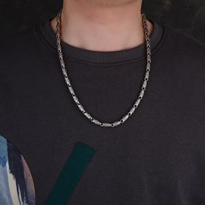 Nieuwe Zware Industrie Zes Karakterwoorden: Elegante En Veelzijdige Sleutelbeenketting, Etnische Stijl Trui Ketting, Bruiloft Sieraden - Product Image 5