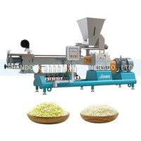 Machine à extruder les paniers de céréales extrudées pour la fabrication de paniers de céréales et le revêtement des aliments surgelés