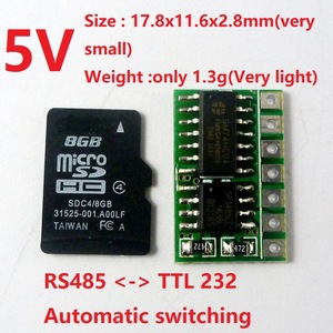 3.3โวลต์5โวลต์มินิอัตโนมัติสลับ <span class=keywords><strong>RS485</strong></span>ถึง TTL 232คณะกรรมการ RS232ถึง485โมดูล UART พอร์ตอนุกรม SP485 Repl <span class=keywords><strong>MAX485</strong></span> - Product Image 6