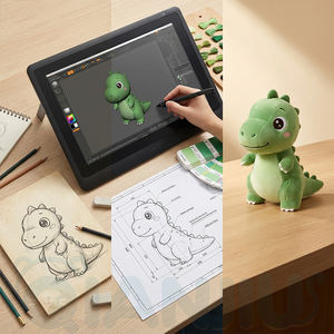 Boneka Kelinci Bulu Lembut Lucu dengan Telinga Melengkung, Mainan Kelinci, Hadiah Hari Valentine, Gantungan Kunci, Hiasan Tas, Hadiah - Product Image 4