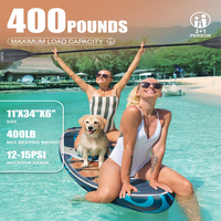 Planche à pagaie gonflable DAMA pour débutants, stable, idéale pour les familles et les loisirs en lac, vente en gros pour les plateformes e-commerce
