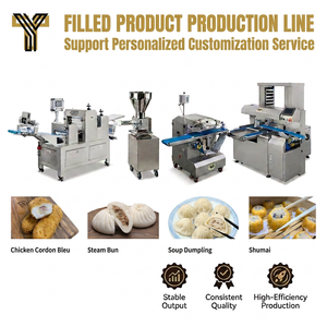 Ligne de production industrielle automatisée de 400 kg/h pour <span class=keywords><strong>la</strong></span> fabrication de plateaux torsadés, production continue de produits de boulangerie de <span class=keywords><strong>la</strong></span> garnissage <span class=keywords><strong>à</strong></span> <span class=keywords><strong>la</strong></span> cuisson, système automatisé - Product Image 2