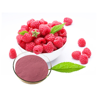 Longze Supply - Polvo de Fruta de Frambuesa Natural, Flavonas, Rico en Vitamina C