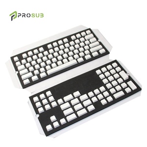 Prosub thăng hoa khoảng trống Keycap tùy chỉnh in ấn logo PBT nhuộm Keycaps Bàn Phím Cơ khí thăng hoa keycaps104pcs - Product Image 3