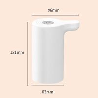 Pompe à eau électrique automatique pour bouteille de 5 gallons, rechargeable par USB, commande tactile intelligente, silencieuse et anti-fuite, pour la maison/le bureau