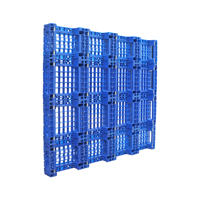 Palette en plastique simple face 2000*1800 mm, prix direct usine QS, palette en plastique européenne