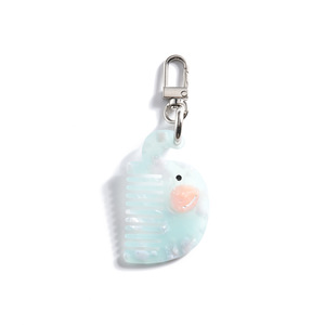 Peigne à cheveux miniature en acétate YJL, mignon, en forme d'animal, d'oiseau, porte-clés, peigne portable en acétate, <span class=keywords><strong>poisson</strong></span>-<span class=keywords><strong>cheval</strong></span>, accessoires pour cheveux en gros pour femmes - Product Image 5