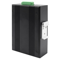 Commutateur Ethernet POE UOTEK 10/100M 5 ports, norme EEE 802.3af/at, protection contre les surtensions sur rail DIN, backplane 1.2G full-duplex