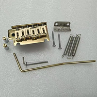 Full Size Block Tremolo Bridge 2-Pivot Style 52.5mm String Spacing 2 Point Tremolo