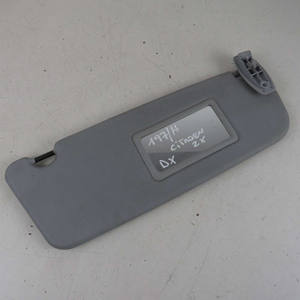 Parasole destro usato con specchio per Citroen ZX 1991-1998 (74197) - Product Image 1