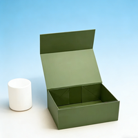 Boîte à bijoux et cosmétiques en carton ondulé recyclable avec logo personnalisé, impression quadricolore, estampage à chaud, poignée, fermeture magnétique et ruban