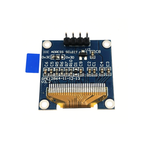 โมดูล <span class=keywords><strong>OLED</strong></span> ขนาด 0.96 นิ้ว สีขาว น้ำเงิน เหลือง น้ำเงิน ความละเอียด <span class=keywords><strong>128x64</strong></span> พร้อมชิปไดรเวอร์ I2C IIC รุ่น <span class=keywords><strong>SSD1306</strong></span> - Product Image 5