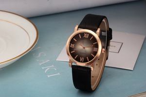 Men and Women's Wrist Watches with China SL Quartz Movement Lady's Dress Watch with Leather Strap mechanical watch - Product Image 6