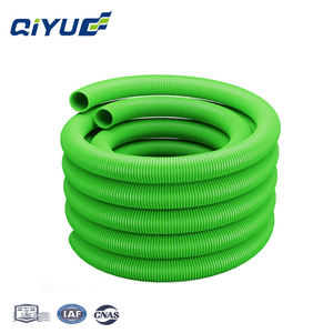 Conduite semi-rigide pour air frais, pièces de ventilation centrale, systèmes de conduites d'air flexibles ondulées double couche en PE 75/90/110 mm - Product Image 2