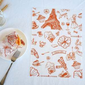 Papel de Envoltura para Alimentos, Papel para Envolver Hamburguesas y Sándwiches, Recubierto de PE de Grado Alimenticio, Personalizado, Venta al por Mayor de Fábrica - Product Image 3