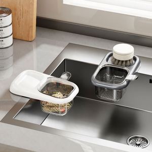 Self-designed Multifunctional Kitchen Sink <b>Drain</b> <b>Basket</b> with Food and Tea Residue Filter and Separation Rack - Product Image 2
