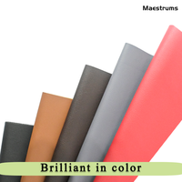 Cuir artificiel PU durable, directement de l'usine, épaisseur 0,7 mm, tissu simili cuir de vache pour sacs, vêtements, gants, chaussures, textiles de maison