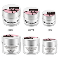 Nouvel Arrivage CANNI Venalisa Gelée Gel 50 ml LED&UV Gel UV de Construction Extension Sculpture 24 Couleurs Camouflage
