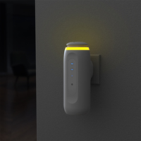 Diffuseur d'huiles essentielles sans eau, blanc, de bureau, avec commande Bluetooth via application, brume nano, parfumée, pour hôtel, bureau, maison, entreprise