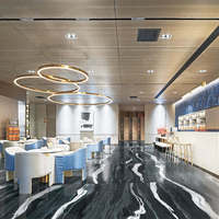 Carreaux de porcelaine brillants de luxe 600*1200mm pour murs et sols de salon en Chine
