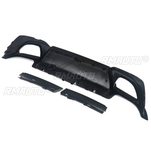 Difusor Trasero Magickit con Luz LED para BMW Serie 3 G20 G28 Sport 330i M340i 2019-2022, Color Carbono y Negro - Product Image 6