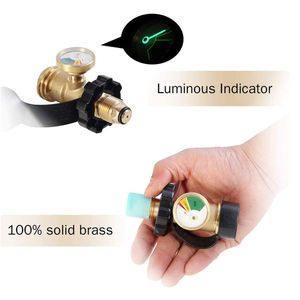 يتكيف صمام خدمة خزان <span class=keywords><strong>LP</strong></span> مع qc1/Type1 المعدات المنزلية مع محول يعمل بالغاز مقياس POL - Product Image 4