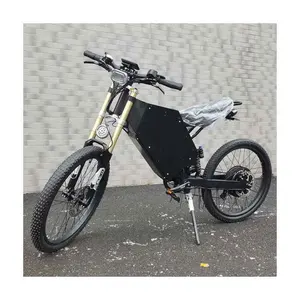 Long distance 5000w motorcycle tires 72v 40ah cell lithium battery pack bldc motor stealth bomber electric bike