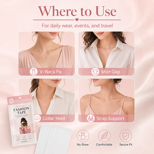Nastro <span class=keywords><strong>Biadesivo</strong></span> Trasparente in PET Ipoallergenico Anti-Luce per Lingerie e Abbigliamento - Product Image 6