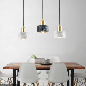 Lampade a Sospensione Nordiche, Lampadario Semplice e Moderno di Lusso in Pietra, Lampada LED Decorativa per Camera da Letto - Product Image 1