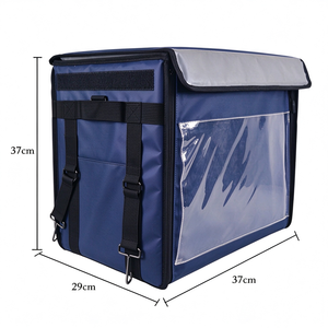 Bolsas Refrigerantes para Motocicleta de Poliéster Impermeable de Alta Resistencia, Bolsa Térmica para Repartidores de Bicicleta, Plegable, 45L, Mochila para Entrega de Alimentos - Product Image 3
