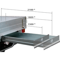 Accessoires 4x4 de haute qualité en aluminium, tiroir coulissant pour pick-up/voiture/camion 4x4
