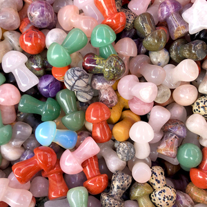 Giải phóng mặt bằng bán dễ thương pha lê thủ công mỹ nghệ hỗn hợp vật liệu đặc biệt cung cấp hình dạng động vật mini khắc chữa bệnh đá bán bởi Kilo. - Product Image 2